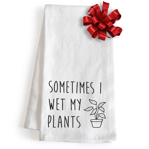 MAINEVENT Perfect housewarming gift tea towel with funny saying.