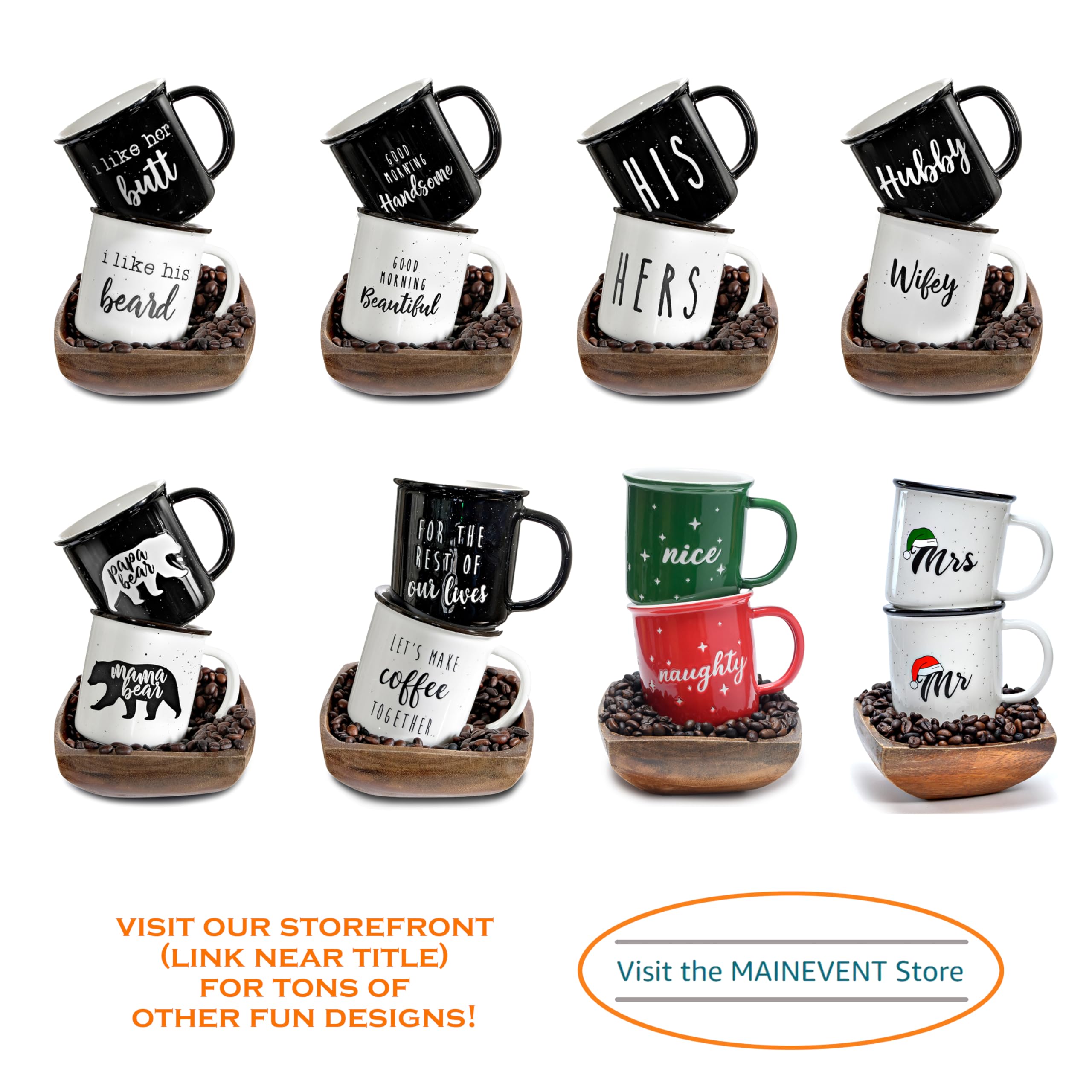 MAINEVENT Pour Myself a Cup of Ambition mug dishwasher-safe design for easy cleanup