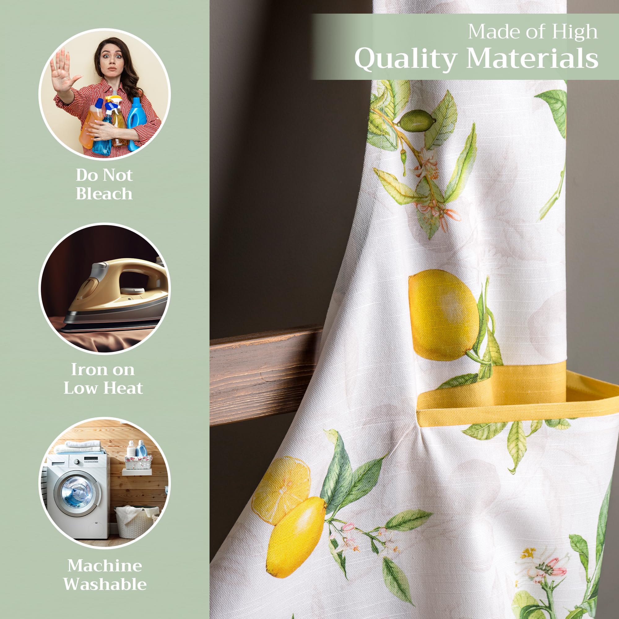 Maison d'Hermine cotton texture; breathable fabric for comfortable all-day wear.