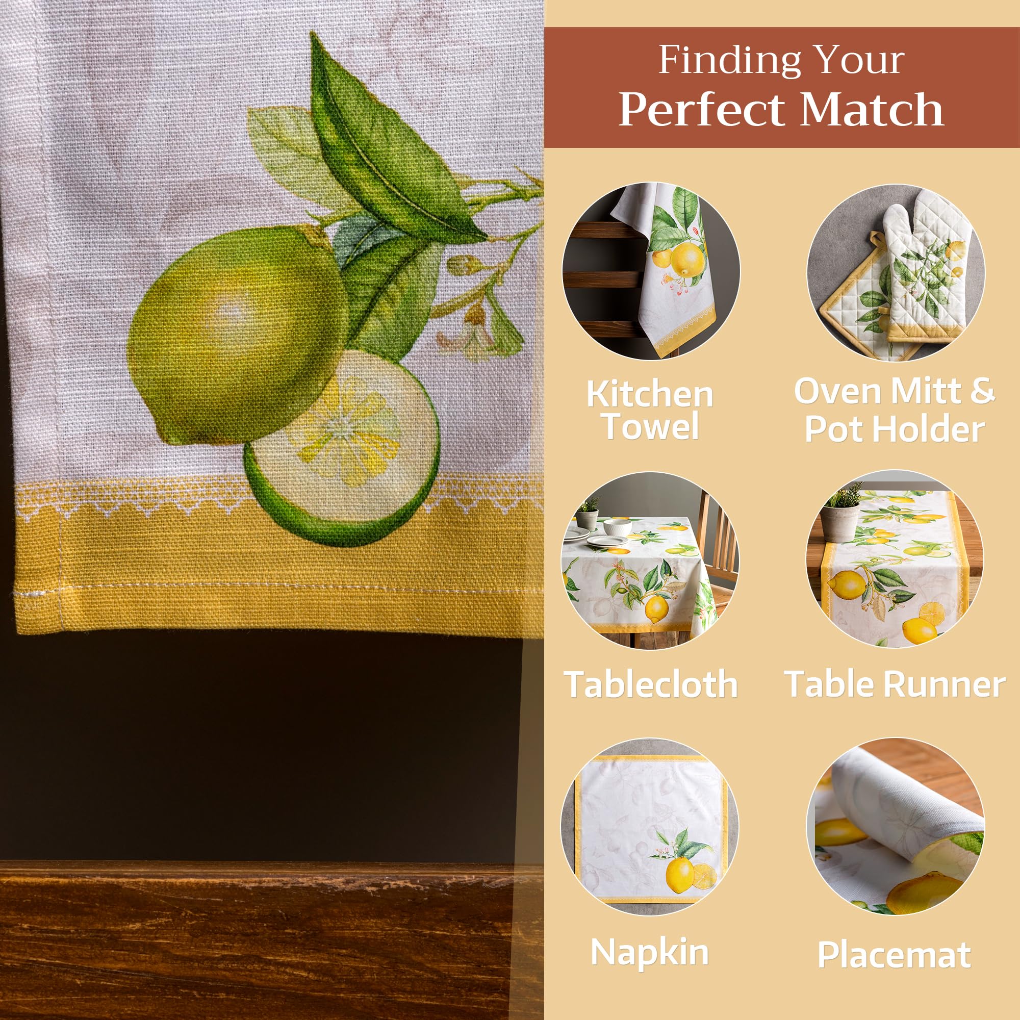 Maison d'Hermine apron full-coverage design; generous 27.5 by 31.5 inches.