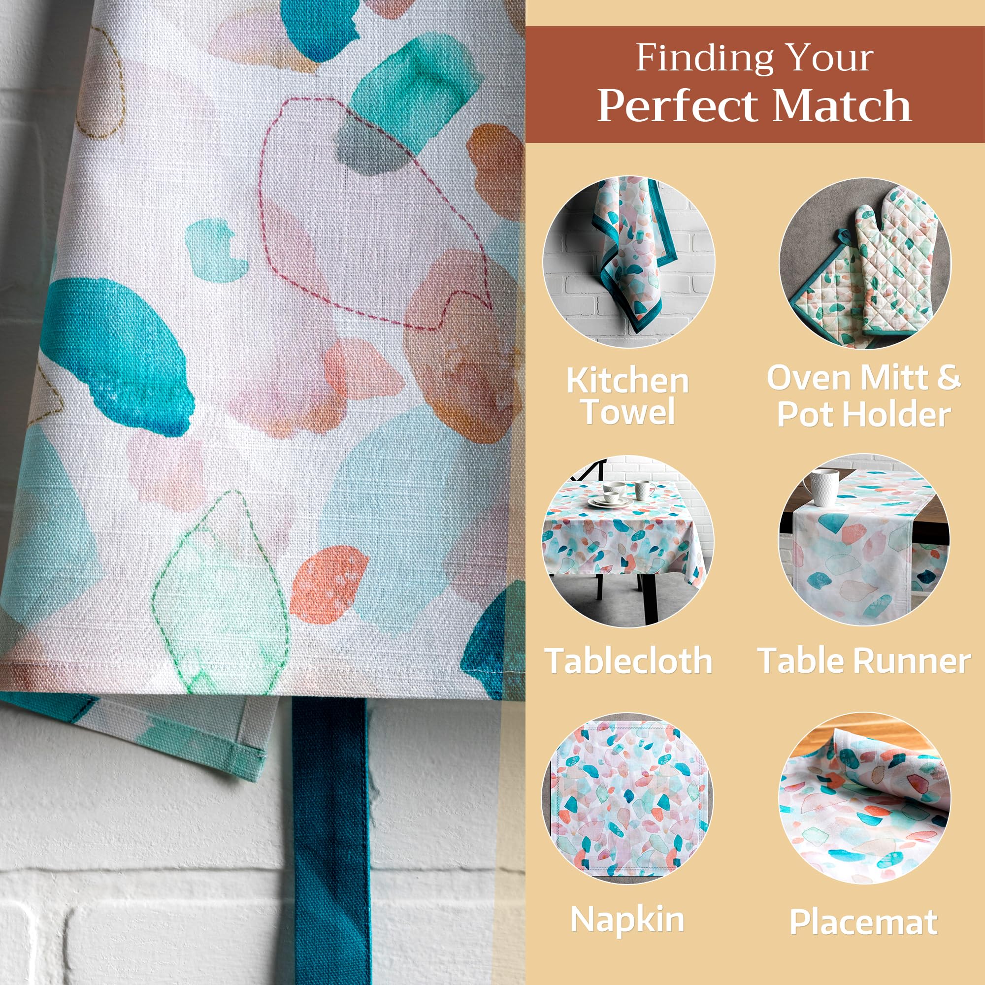 Maison d' Hermine 100% cotton fabric stays breathable and easy to care for.
