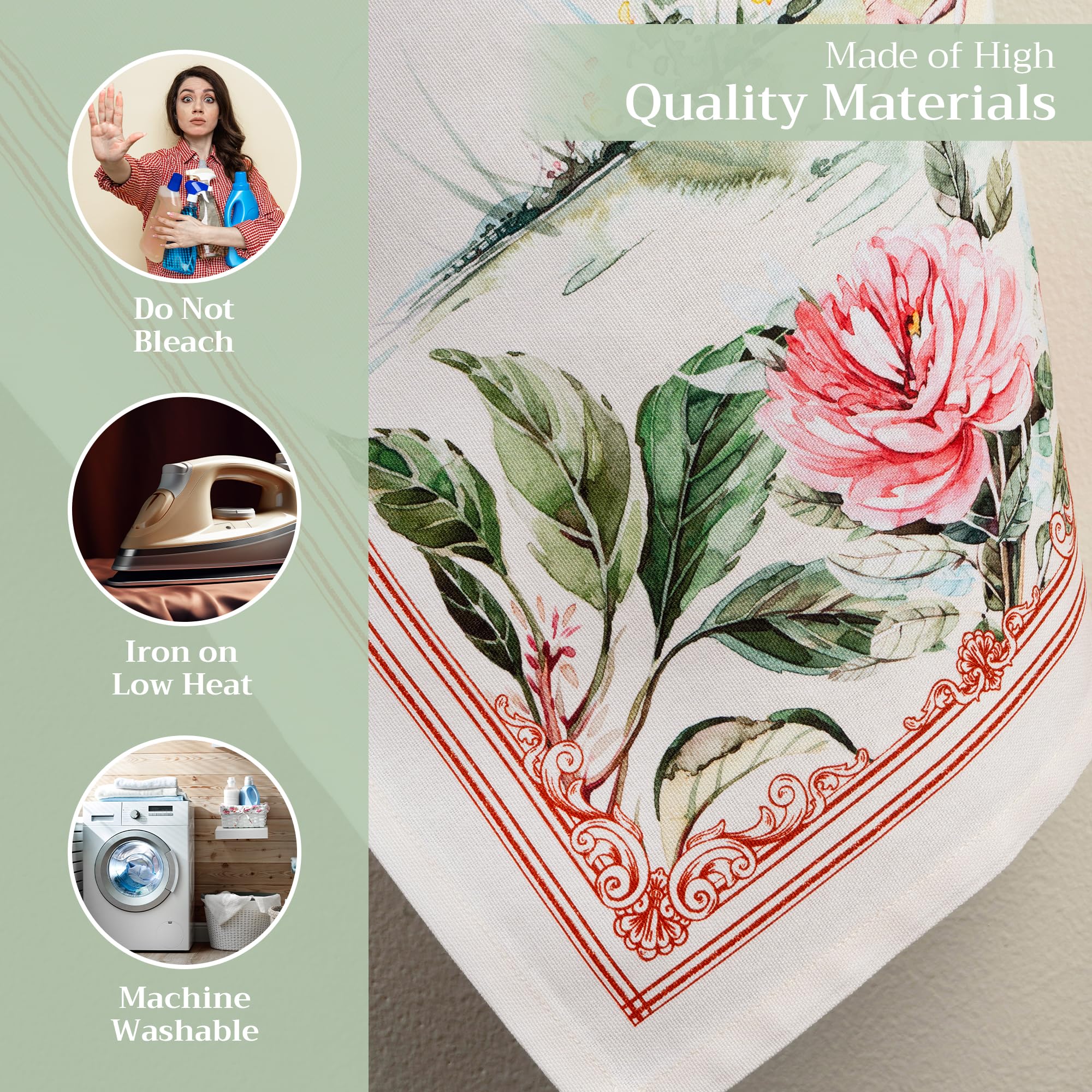 Maison d' Hermine Campagne towel doubles as bar towel and decor