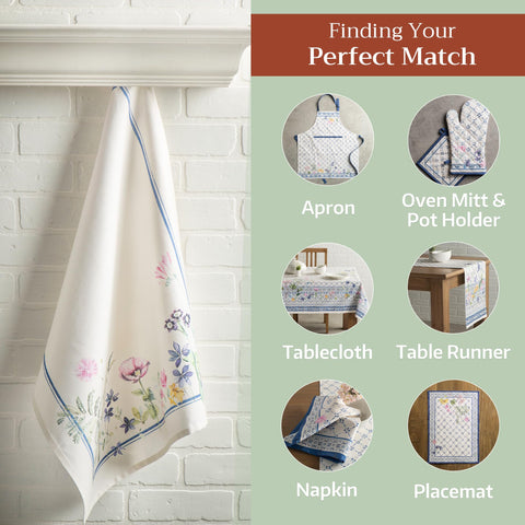 Maison d' Hermine cotton towels great for drying dishes and wiping counters.