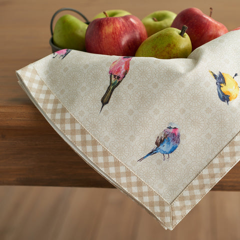 Maison d'Hermine Reusable napkins with easy-care, stylish fabric.