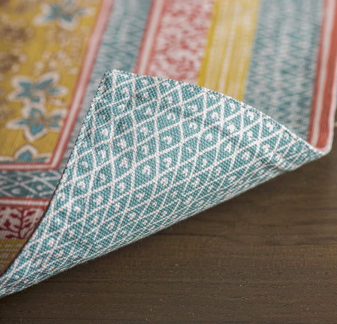 Maison d'Hermine eco friendly cotton tableware complements modern decor.