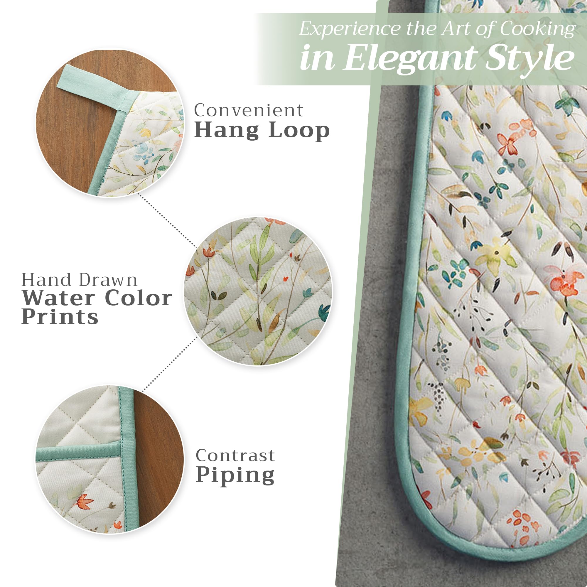 Maison d' Hermine European design crafted in India adds refined style to everyday kitchen tasks.
