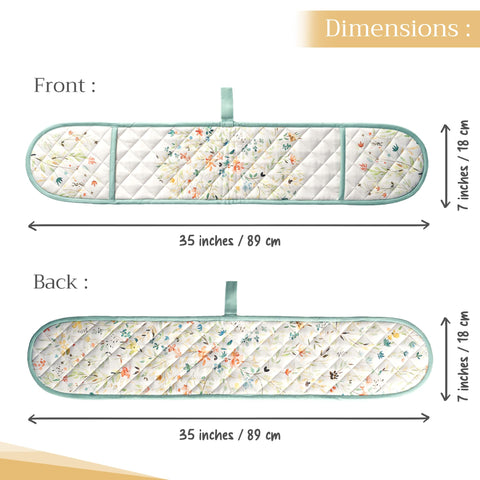 Maison d' Hermine heat resistant mitt provides reliable protection during grilling and high temperature tasks.