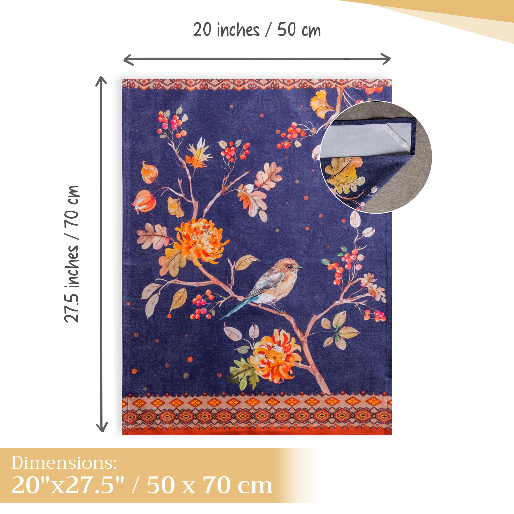 Maison d'Hermine Kelim Infinity absorbent cotton towel for quick drying