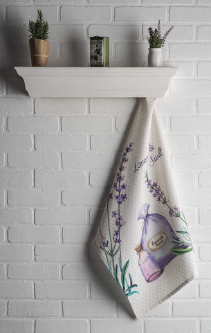 Maison d'Hermine Kelim Infinity Christmas decor towel enhances festive styling