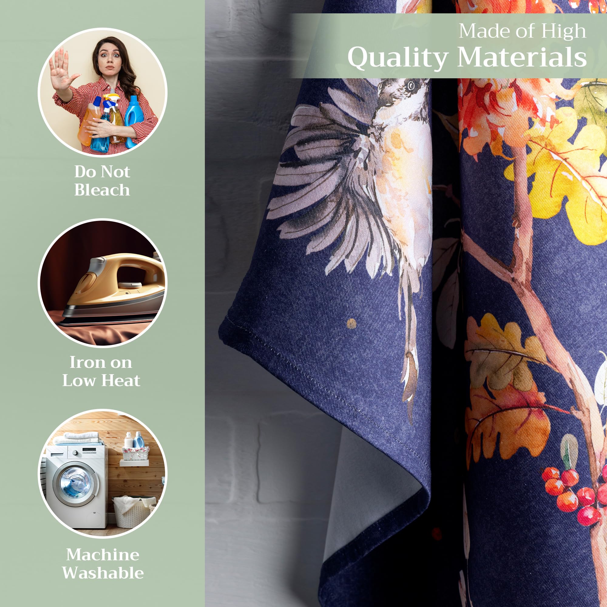 Maison d'Hermine Kelim Infinity towel with hanging loop for easy storage