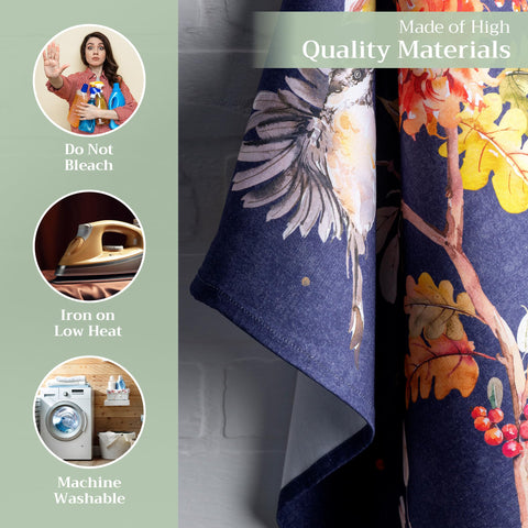 Maison d'Hermine Kelim Infinity towel with hanging loop for easy storage