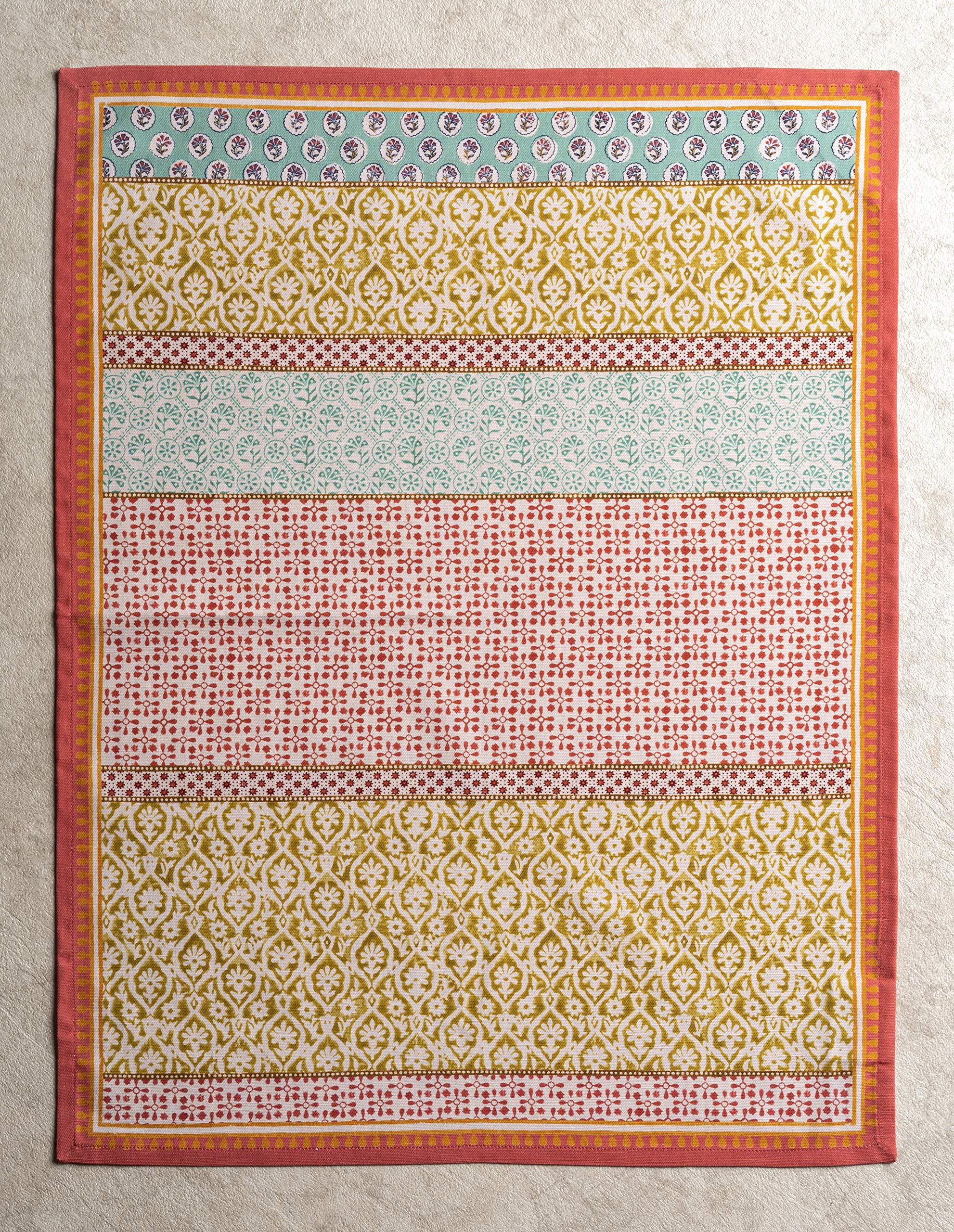 Provence-inspired towel adds durable softness to everyday kitchen tasks