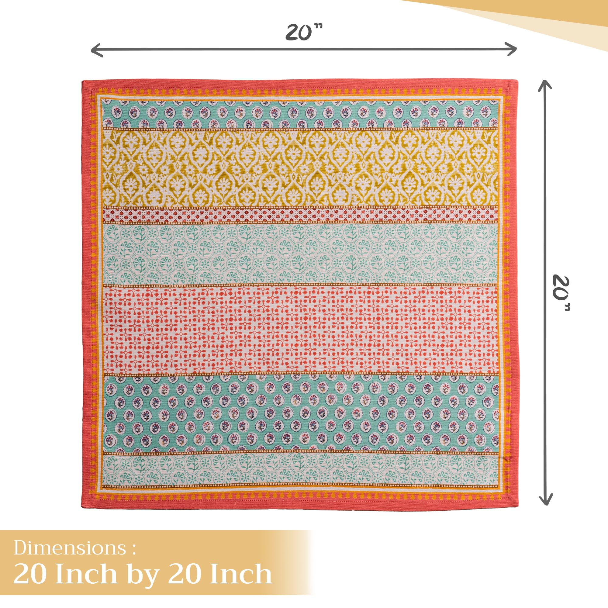 Maison d'Hermine napkins washable fabric for everyday use and easy care