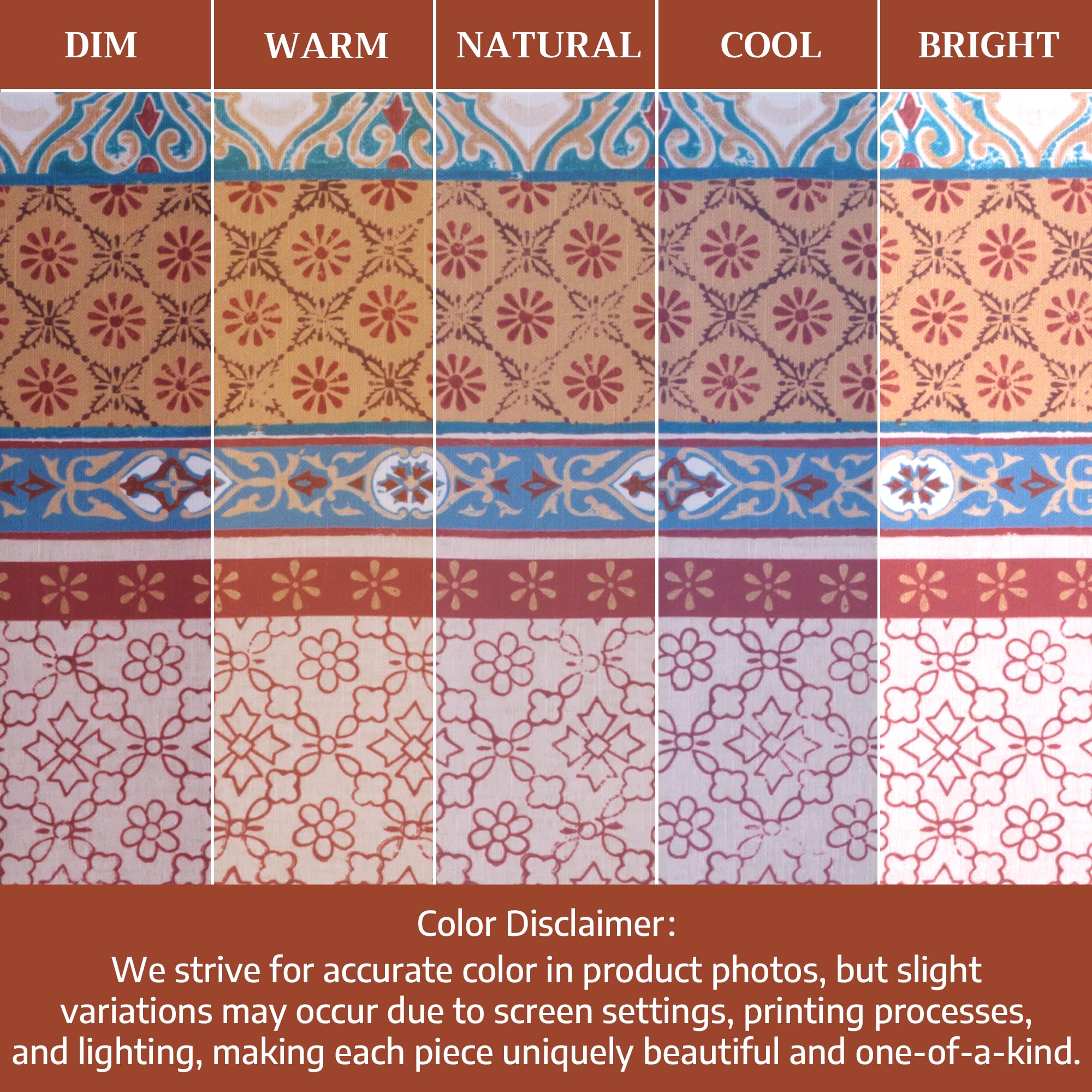 Maison d' Hermine Romane tablecloth supports easy care and reusable decor.