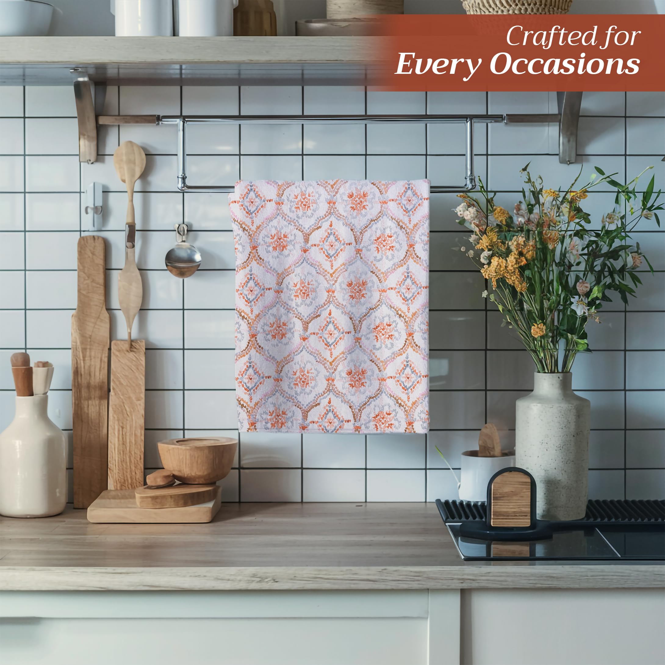 Set of 3 Maison d'Hermine towels for daily use or gifting.