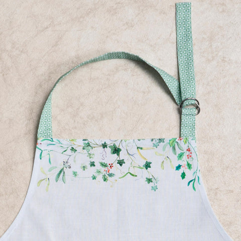 Maison d'Hermine Snowy World apron care instructions for washing