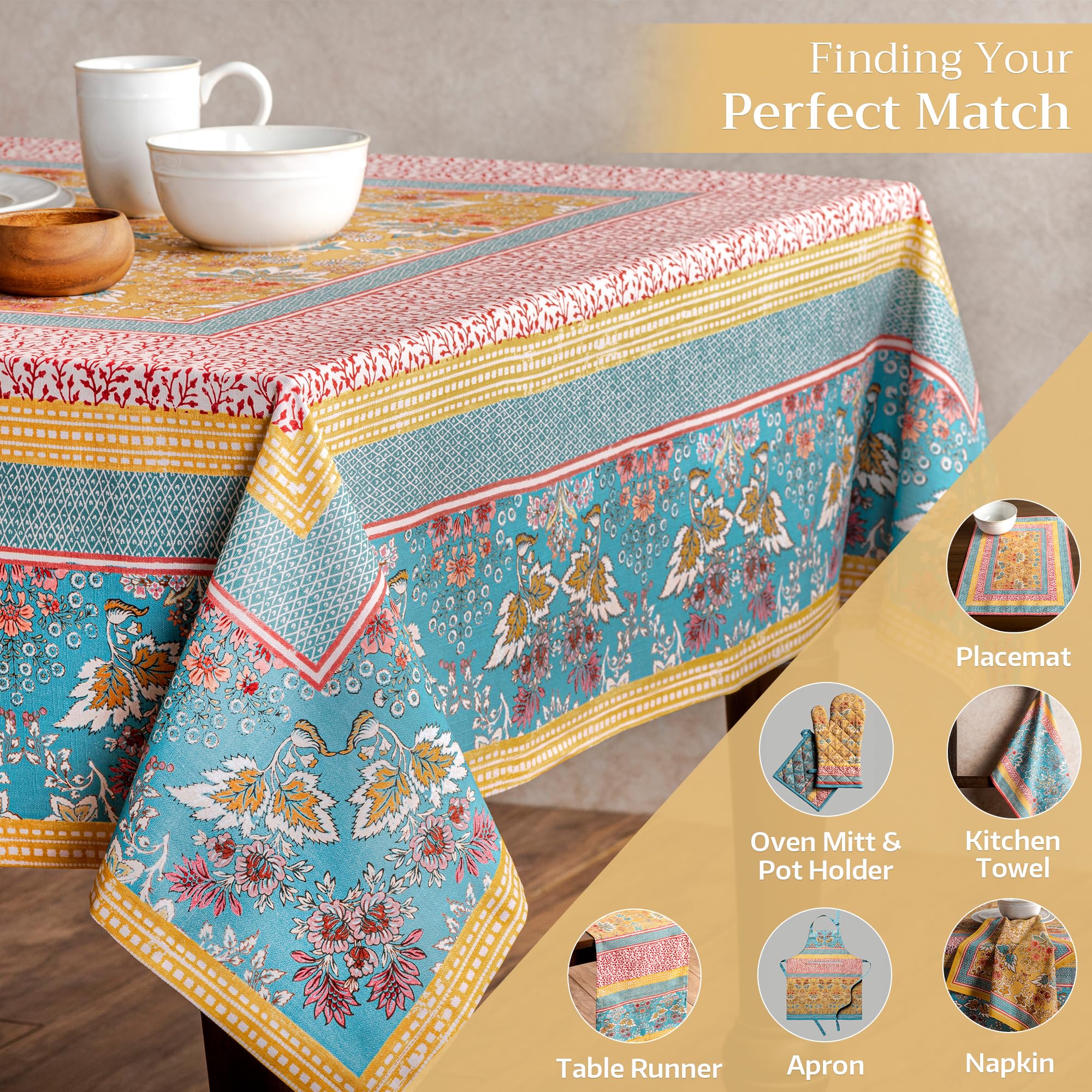 Maison d' Hermine tablecloth set for weddings and celebrations