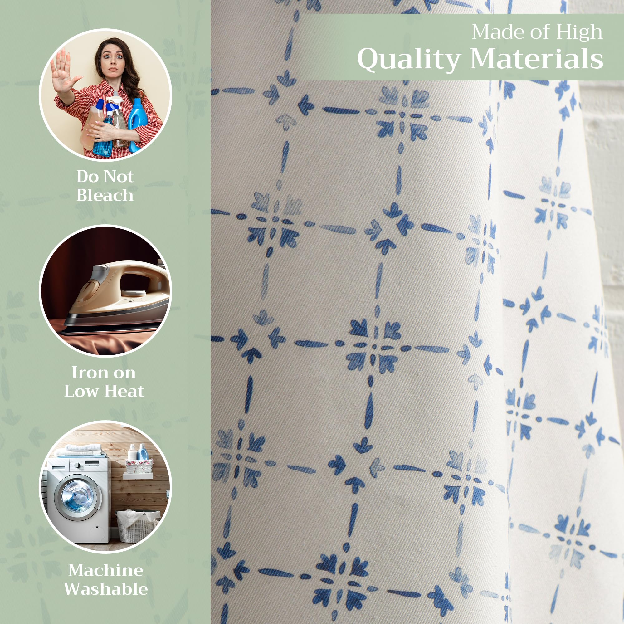 Maison d' Hermine towel with hanging loop shown for easy storage.
