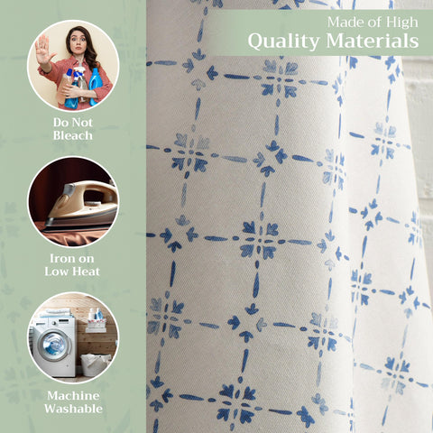 Maison d' Hermine towel with hanging loop shown for easy storage.
