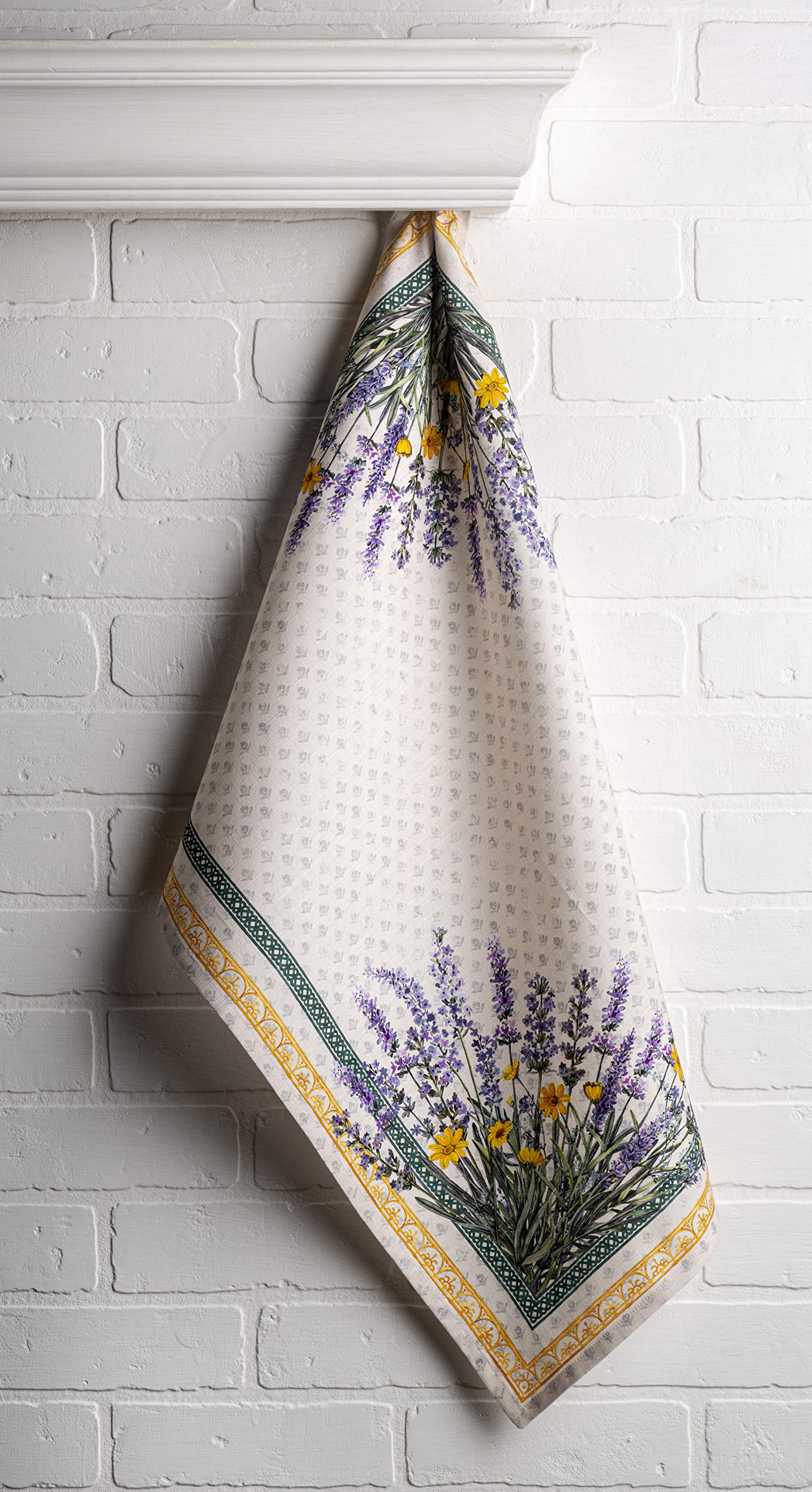 Maison d' Hermine towels are machine washable for convenient care.