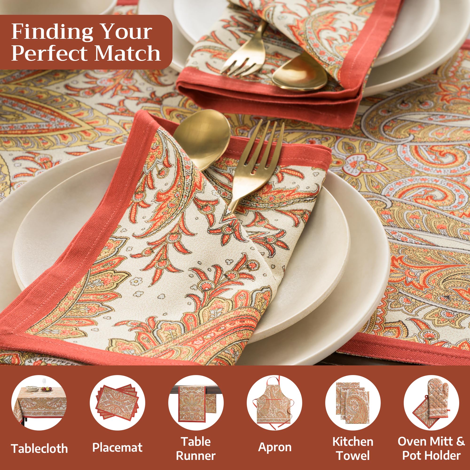 Maison d'Hermine watercolor artwork napkin highlights hand-painted detail for special occasions