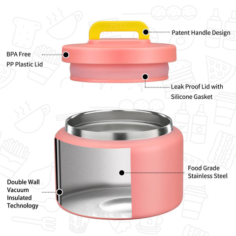 MAISON HUIS 8oz thermo vacuum insulation supports temperature control on the go