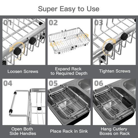 MAJALiS stainless steel rack promotes faster air-drying with better airflow.