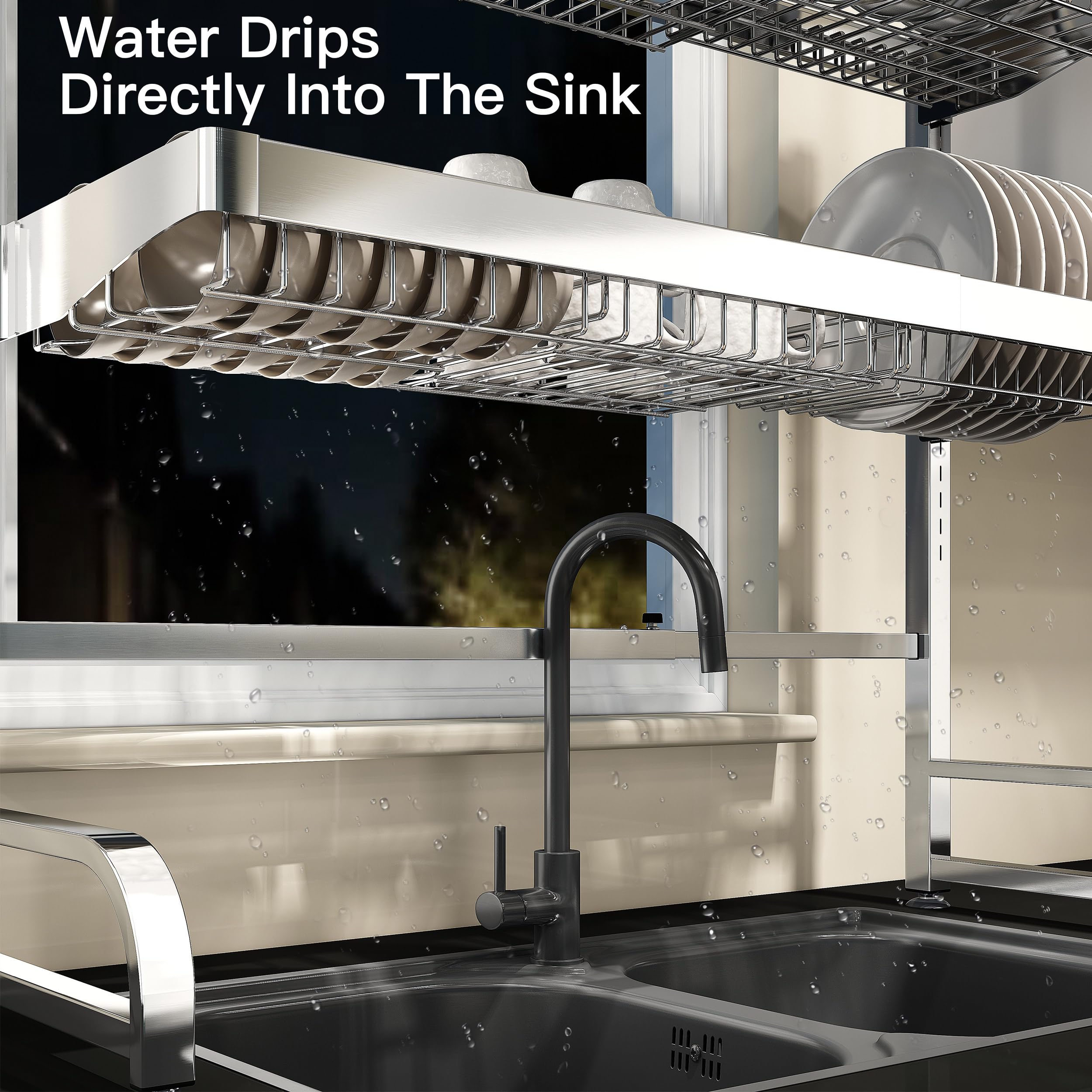 Leak-free MAJALiS design reduces countertop puddles during use
