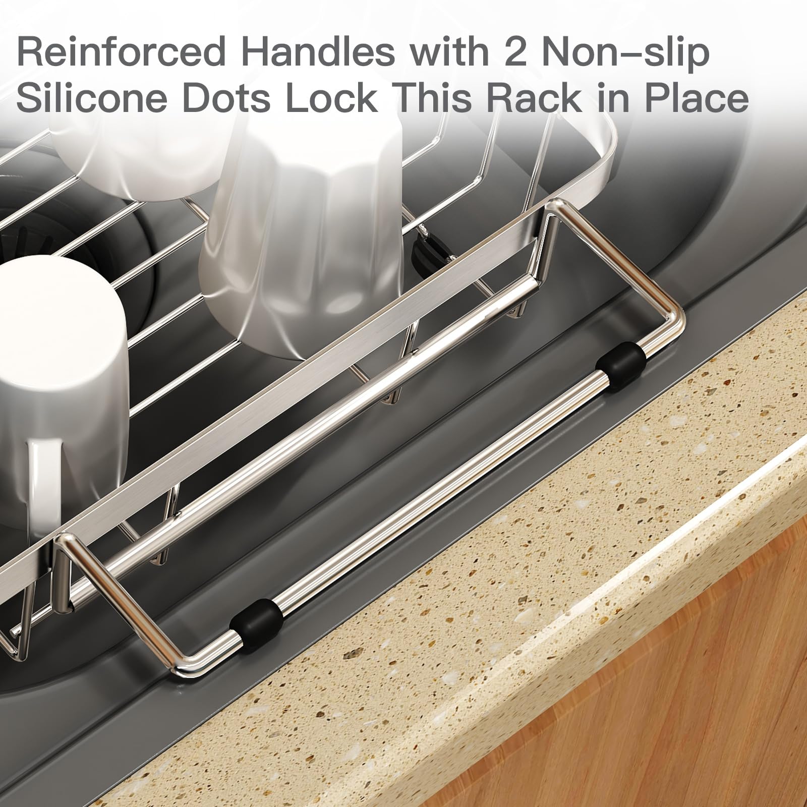 MAJALiS sturdy metal frame resists tipping during daily use.