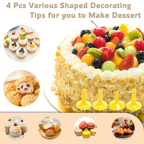MAJCL cookie press handle shown for smooth, easy dough squeezing