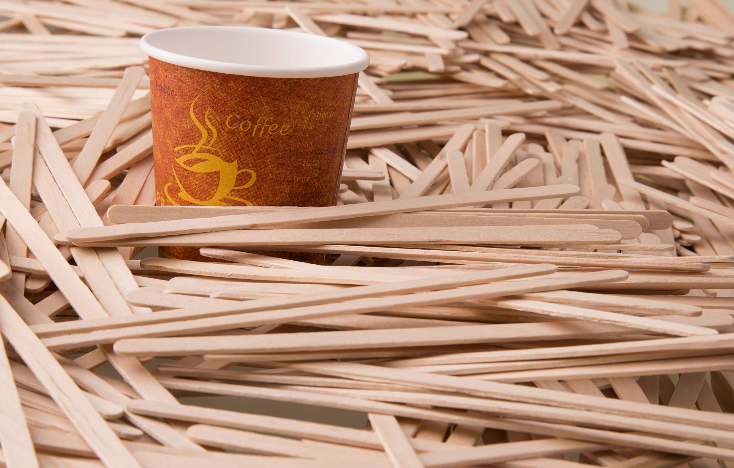 Makerstep birch-stirrers minimize aroma transfer in beverages