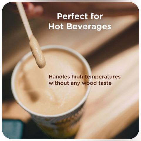 Makerstep storage-box coffee-stirrers neatly holds a 1000-stirrers supply