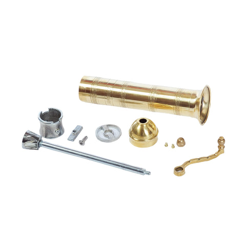 Flanged base ensures stable operation during comfortable, one-handed grinding sessions.