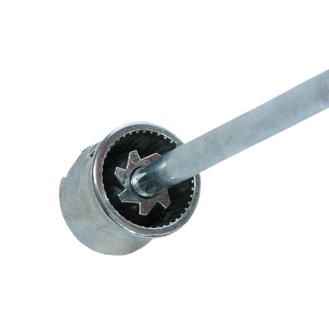 Adjustable steel grind mechanism lets you choose coarse to fine texture.