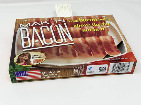 MAKIN BACON on drip bars delivers less fat and crisp texture