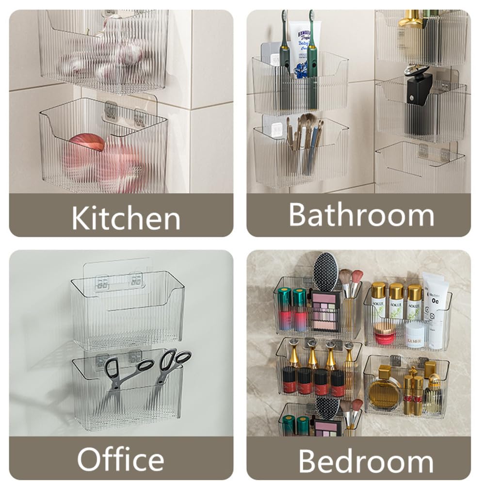 MAKIOTEKO surface-compatible organizer works on ceramic, glass, metal, or wood.