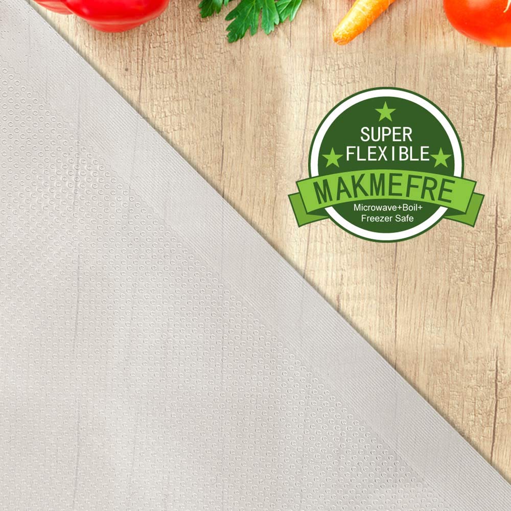 MakMeFre vacuum bag roll BPA-free material ensures safe food storage and item protection