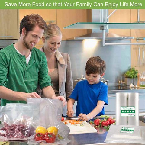 MakMeFre vacuum bag roll puncture prevention guards against leaks during storage