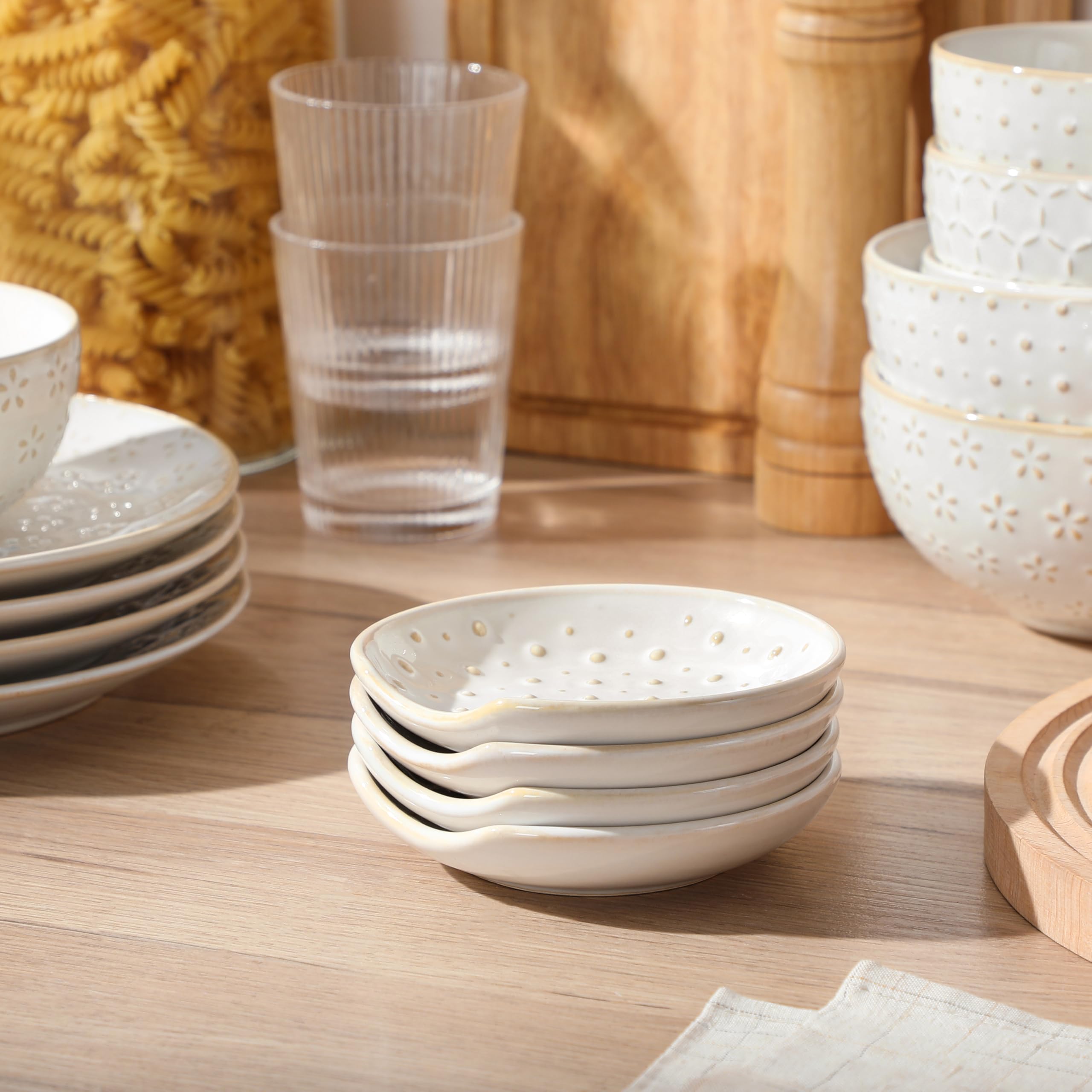 MALACASA multipurpose spoon rest doubles as spice tray