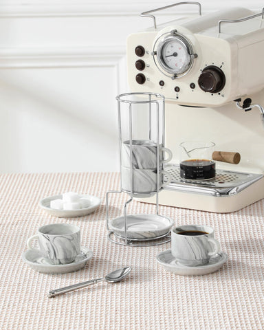 MALACASA coffee ritual setup on a stylish table