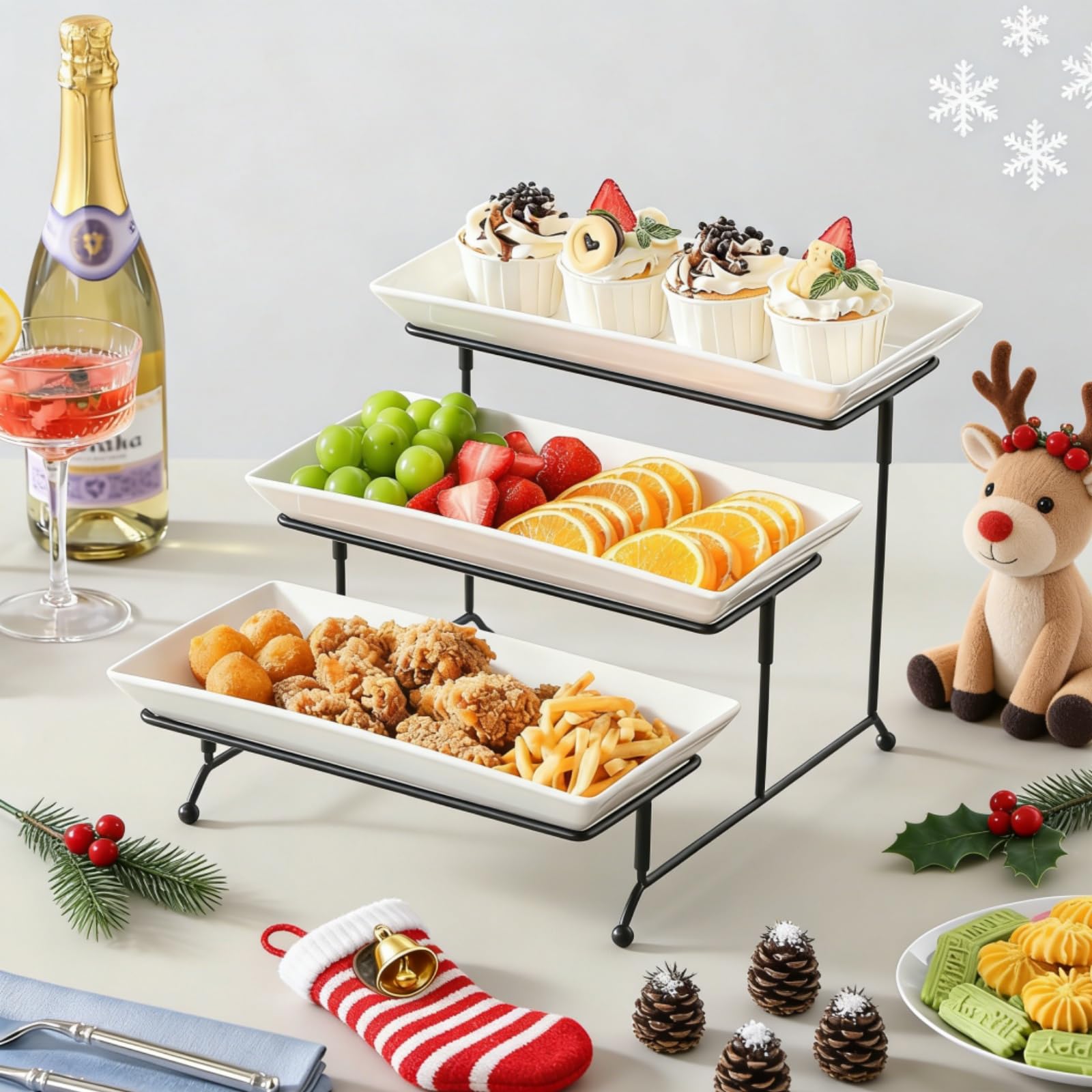 MALACASA collapsible design allows easy storage after events.