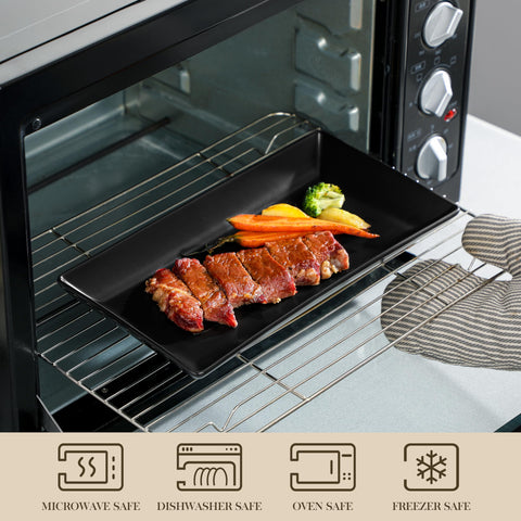 MALACASA collapsible metal rack stand provides stable support during events.
