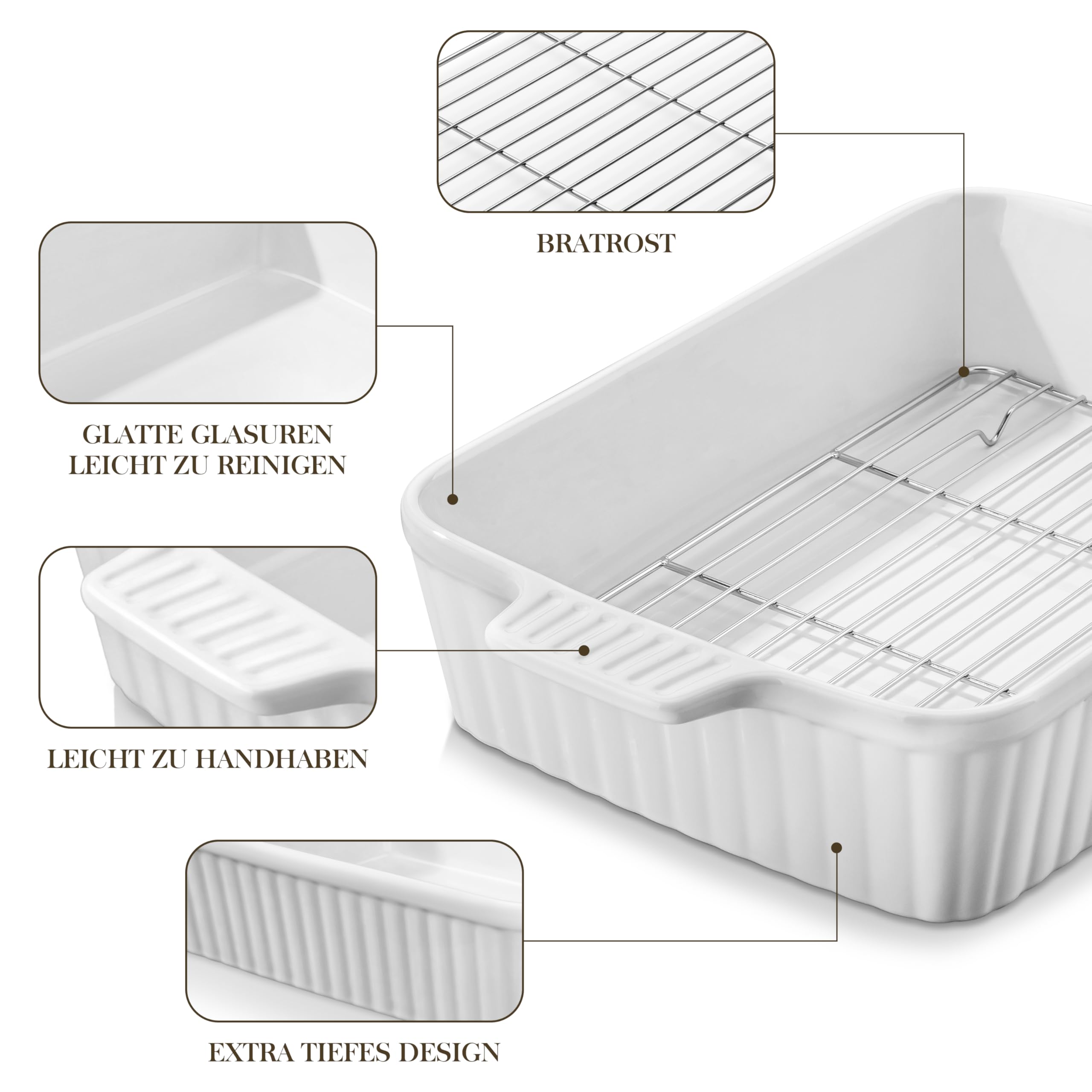 MALACASA dishwasher-safe design simplifies cleanup after family meals.