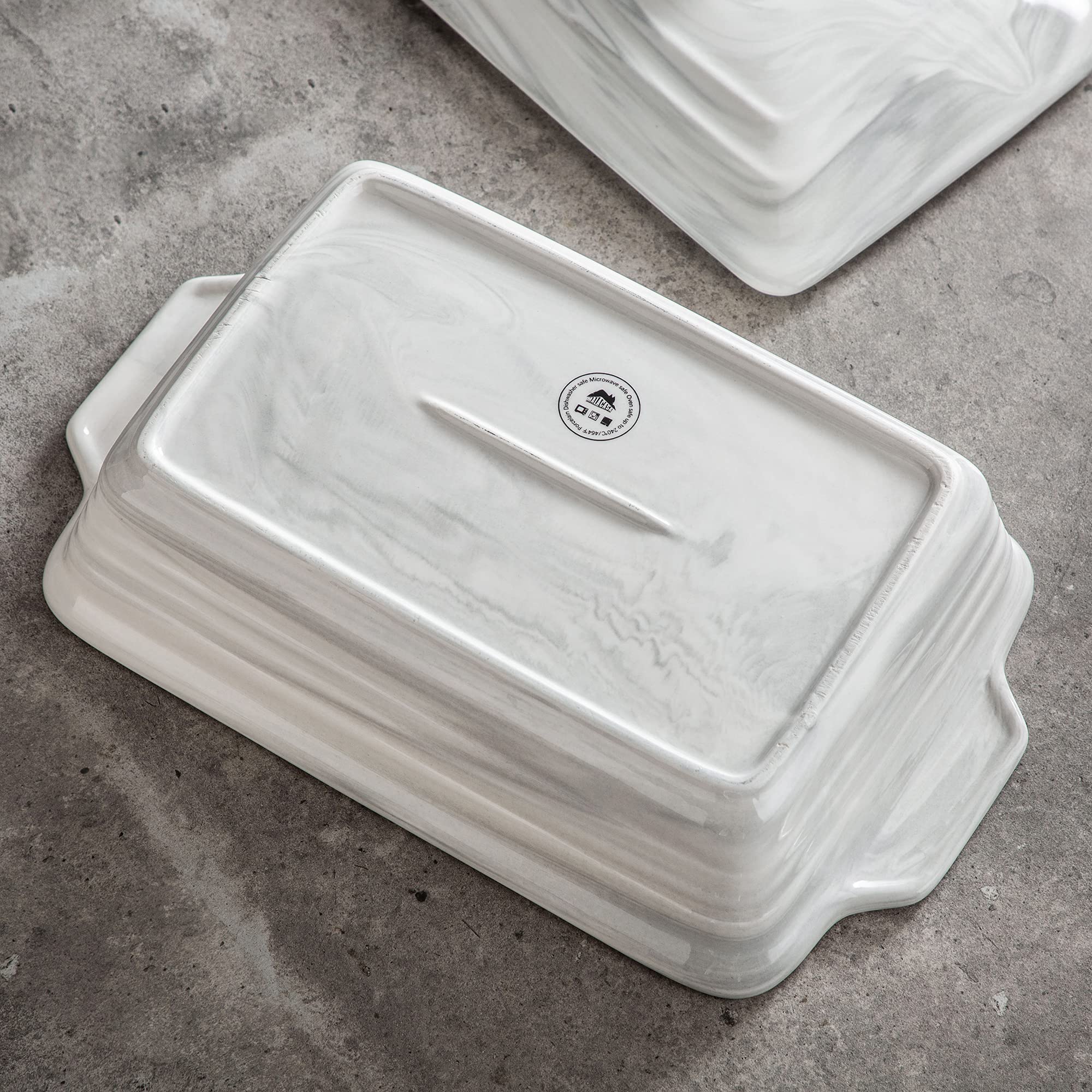 MALACASA dishwasher-safe bakeware keeps cleanup simple after meals.