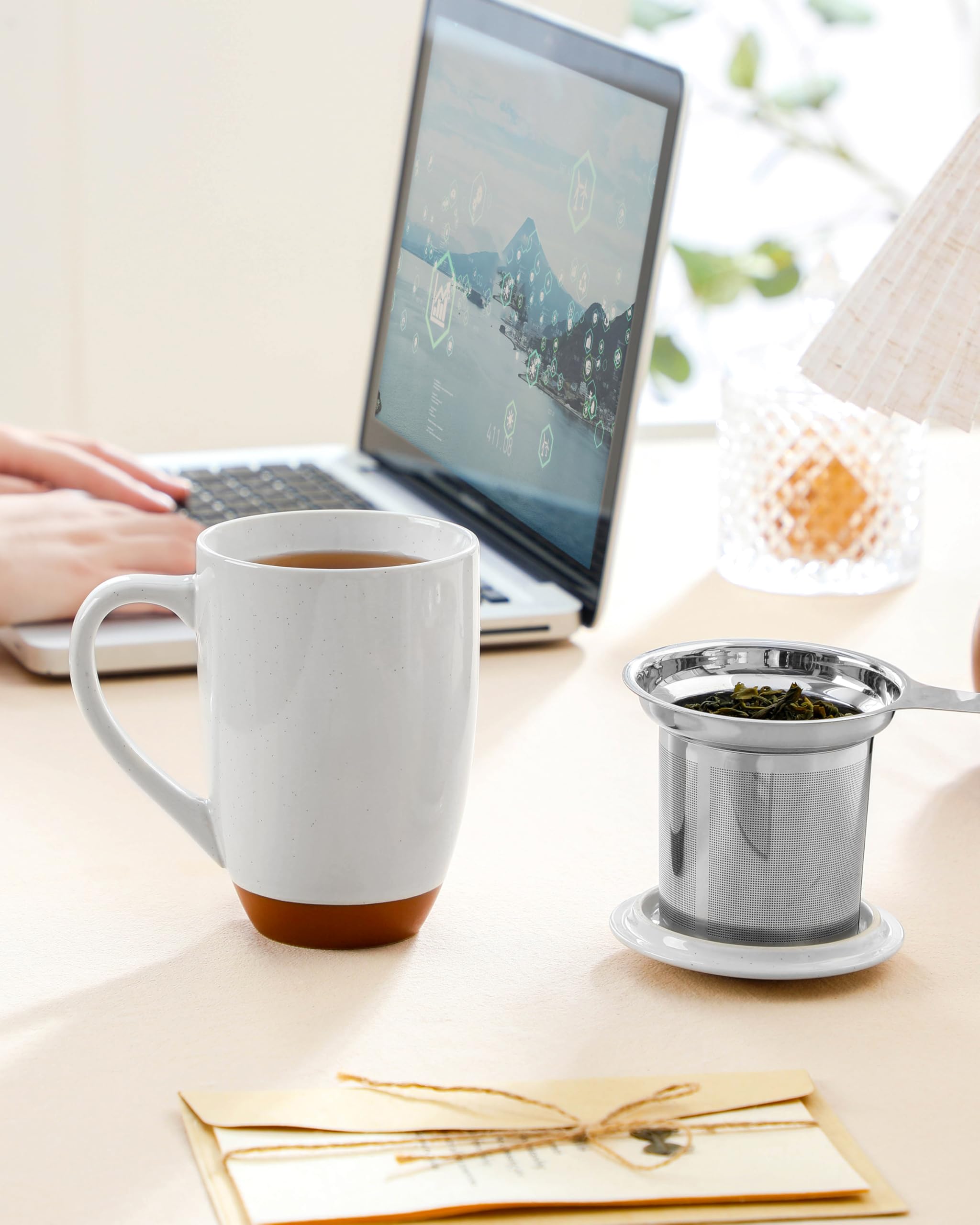 MALACASA dishwasher-safe mug simplifies cleanup after busy days
