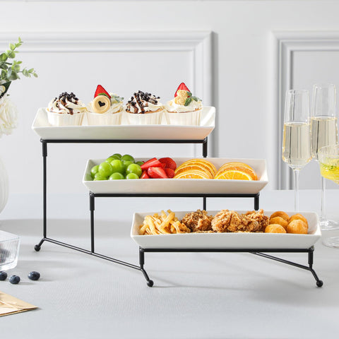 MALACASA trays are dishwasher-safe for quick cleanup.
