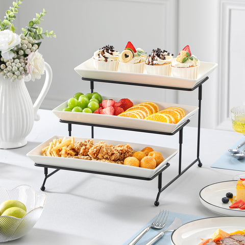 MALACASA 12-inch stand suits indoor and outdoor entertaining.