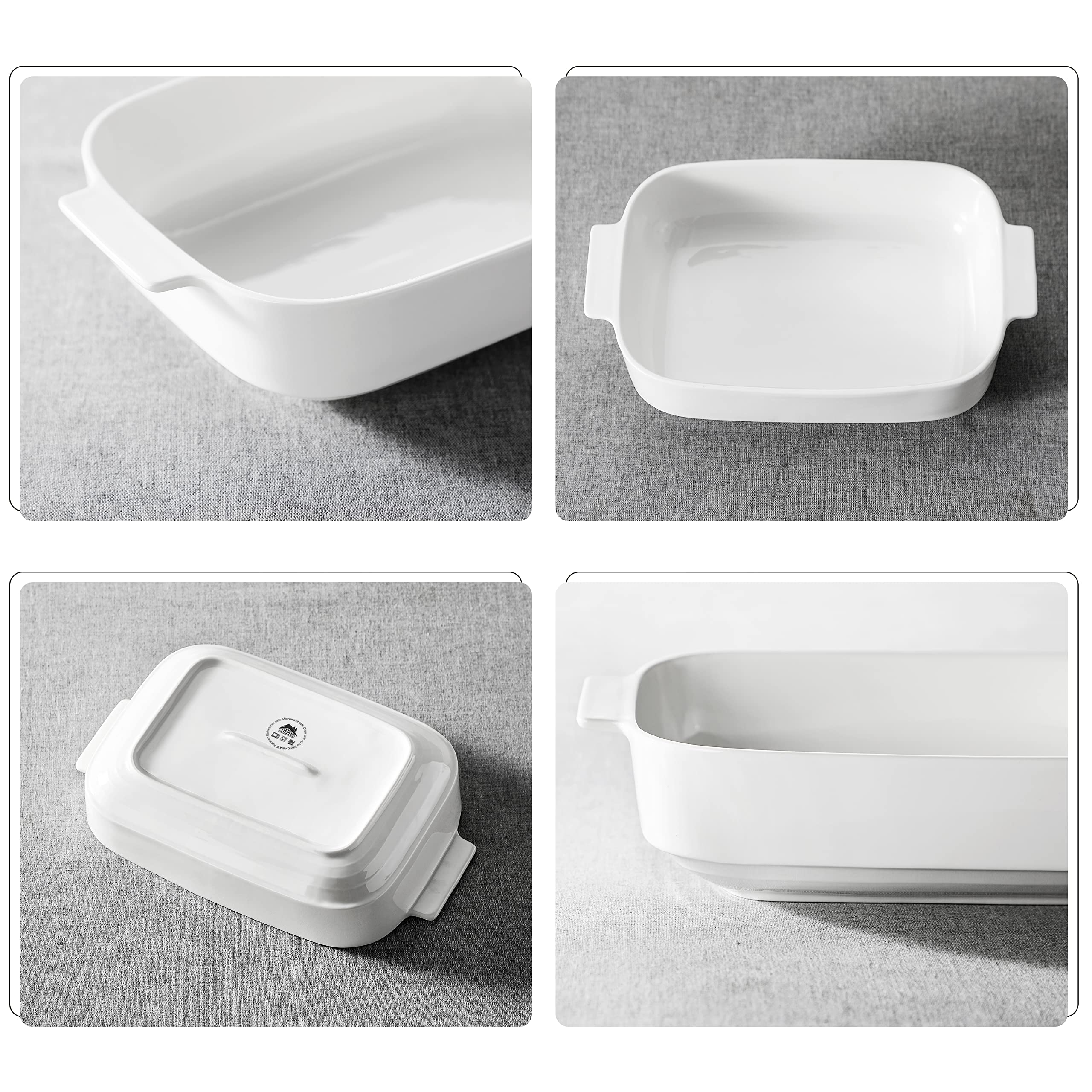 MALACASA gift-ready bakeware set ideal for weddings and housewarmings.