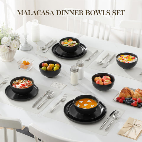 MALACASA gift-worthy bowl set for cooking lovers and entertaining hosts.