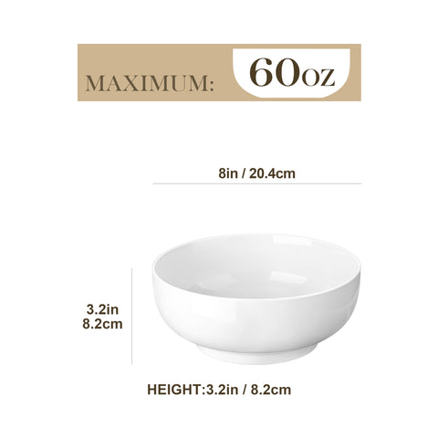 MALACASA bowls side profile; sturdy presentation for family dinners.